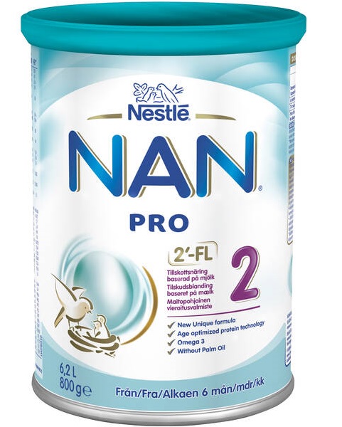 Nestle Nan Pro 2 Milk-based Weaning Preparation 800g